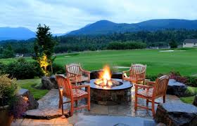 how to install a backyard fire pit