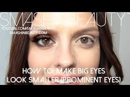how to make big prominent eyes look