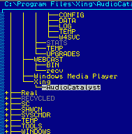 ZTREE does what a dos file manager did once,
                    gives you access to TEXT FILES and your TREE