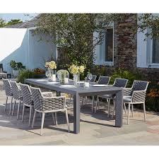 Dining Set With Leon Rope Dining Chairs
