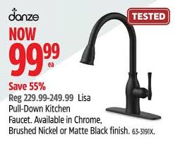 danze lisa pull down kitchen faucet