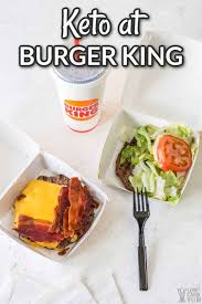 keto at burger king low carb yum