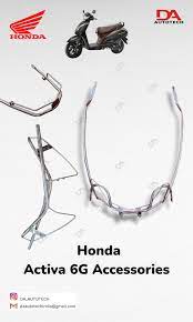 silver honda activa 6g accessories at