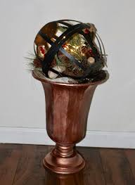 Metal Garden Sphere From Thrift
