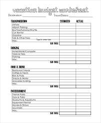 19 Simple Budget Planner Templates Word Pdf Excel