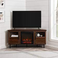 Corner Tv Fireplace Stand On