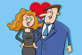 valentines day greeting card cartoon