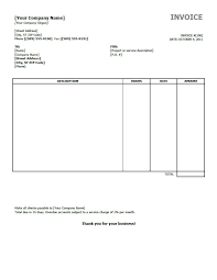 In Open Office Invoice Templates Template Ideas