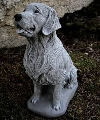 Retriever Concrete Statue Cement