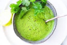 peruvian green sauce aji verde