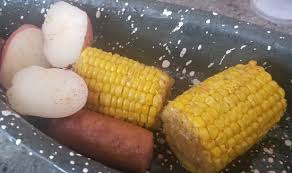 You can use a funnel to test if they are soft. Boiled Corn Potatoes And Sausage Spicy Picture Of The Original French Market Restaurant And Bar New Orleans Tripadvisor