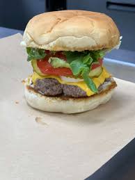 cheeseburger food choo choo bbq