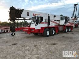 Sold 1991 Link Belt Htc 860 Hydraulic Truck Crane Crane For
