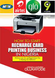 how to start recharge card printing