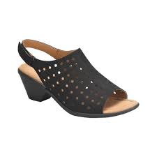 Womens Comfortiva Fern Slingback Sandal Size 7 M Black Otago