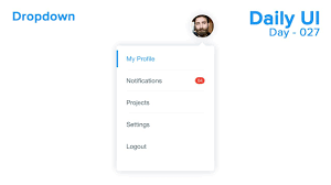Daily Ui Day 027 Dropdown