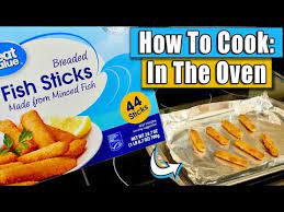 cook frozen fish sticks in the oven