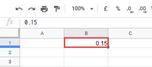 =average.weighted(values, weights) when you've added values, it will look something like: How To Calculate Percentage In Google Sheets Spreadsheet Point