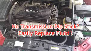 No Transmission Dip Stick? Easy How To ATF Transmission Fluid Change! -  YouTube