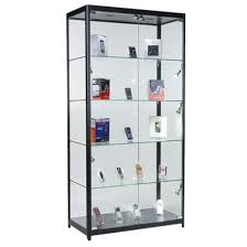 Tall Glass Display Cabinet 500mm