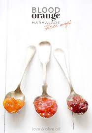 blood orange marmalade three ways