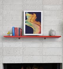 Buy Solid Wood Floating Wall Shelf With