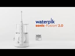 how to use waterpik sonic fusion 2 0