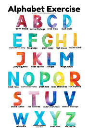 Das deutsche alphabet ist das alphabet, das zur schreibung der deutschen sprache verwendet. Alphabet Exercises For Kids The Ot Toolbox