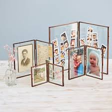 Glass Table Top Book Photo Frames
