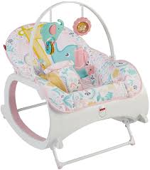 Rocking chairs or gliders with padding are typically used by people who suffer from chronic back pain. Amazon Com Fisher Price Infant To Toddler Rocker Pink Baby