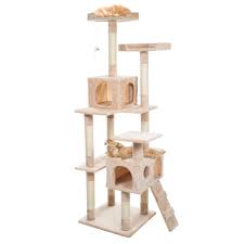 cat house in the cat trees scratchers