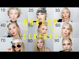 all makeup of the century 1910 1990