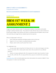 Human Resource Management Assignment Assistance   Elite Assignment