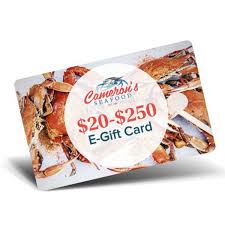 seafood gift card lobster oyster