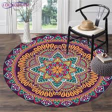 floor mat colorful flower chair mat