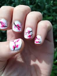 cherry blossom nails nail art amino