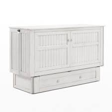 daisy queen murphy cabinet bed white by