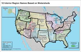 Unified Interior Regional Boundaries U S Department Of