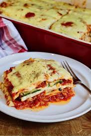 vegan zucchini and spinach lasagna