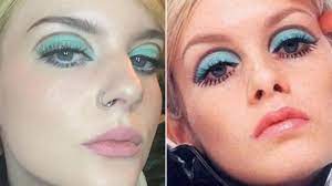 redditor s twiggy inspired makeup look