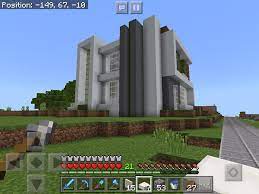 Andyisyoda explores past and present house design! Minecraft Bedrock Edition Survival Mode Modern House Minecraft