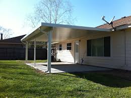 Aluminum Patio Cover And House Gutter