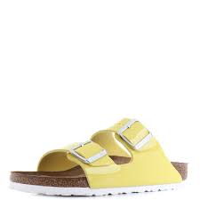 Details About Womens Birkenstock Arizona Bs Sun Narrow Fit Yellow Fashion Sandals Shu Size