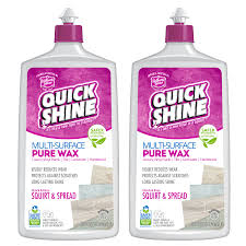 quick shine pure wax quick shine floors