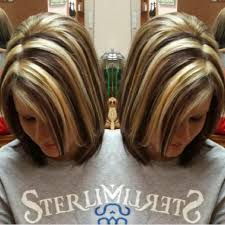 Here is a great example of blonde highlights used to accentuate the shades of the light brown base. Chunky Highlights Blonde And Brown Chunky Blonde Highlights Hair Styles Blonde Highlights