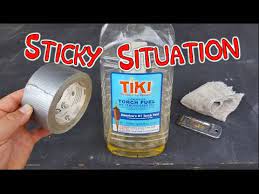 remove sticky tape residue glue