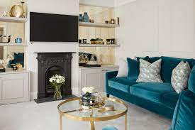 15 living rooms that boast a teal color