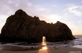 From here it's 2.3 narrow, twisting miles down to the beach (no rvs or trailers). Pfeiffer Beach Keyhole Rock A Look At The Varying Moods Found Here