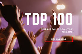 Top 100 Worship Songs Of All Time 1998 2018 Praisecharts
