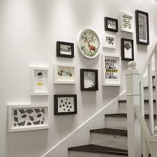 Picture Frame Wall Decor Combination